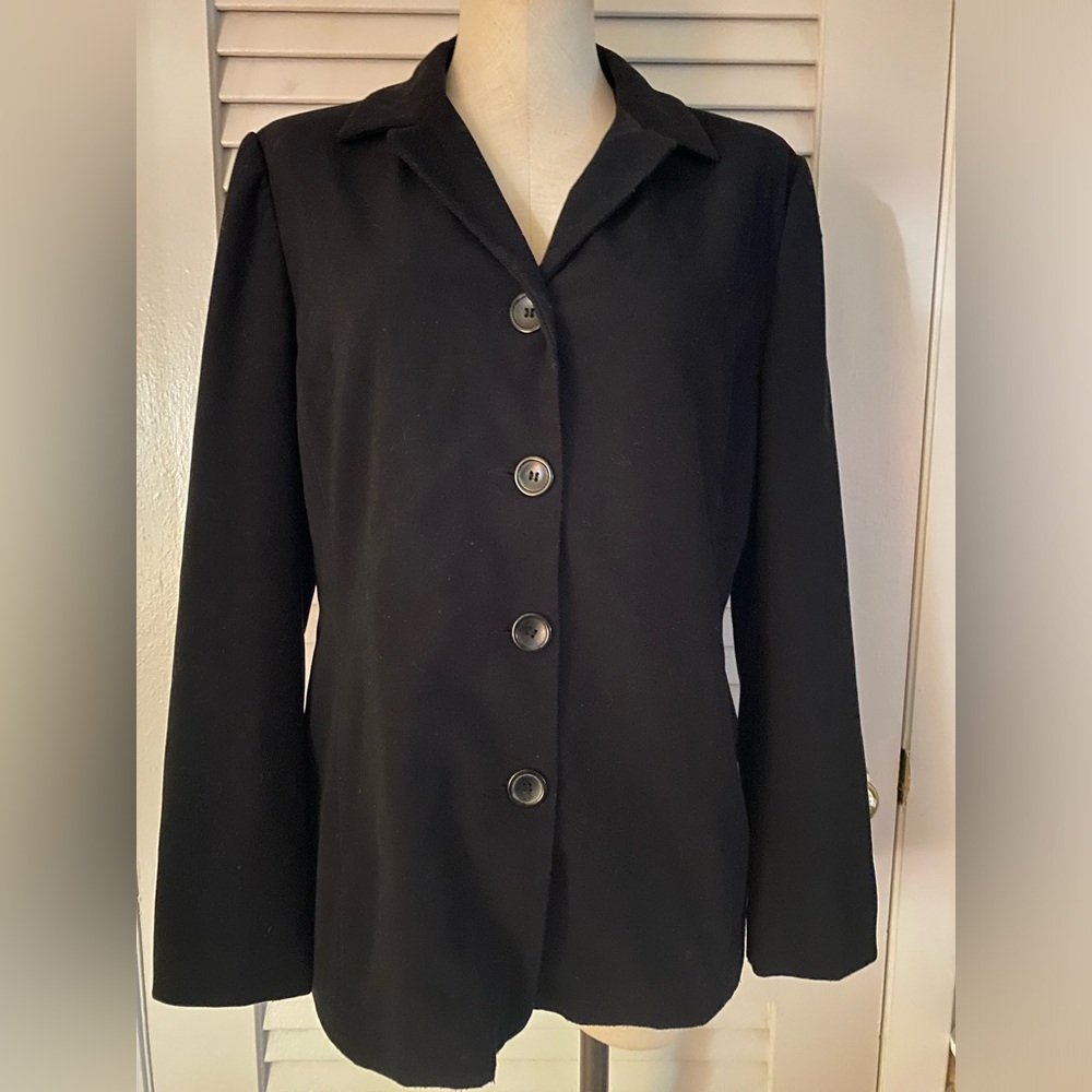 Vintage 1990’s “Imagio” Black Blazer- Size 12